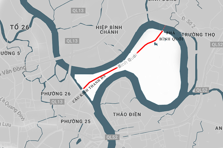 Hiện trạng b&aacute;n đảo ở TP.HCM c&oacute; duy nhất một tuyến đường kết nối - Ảnh 15.