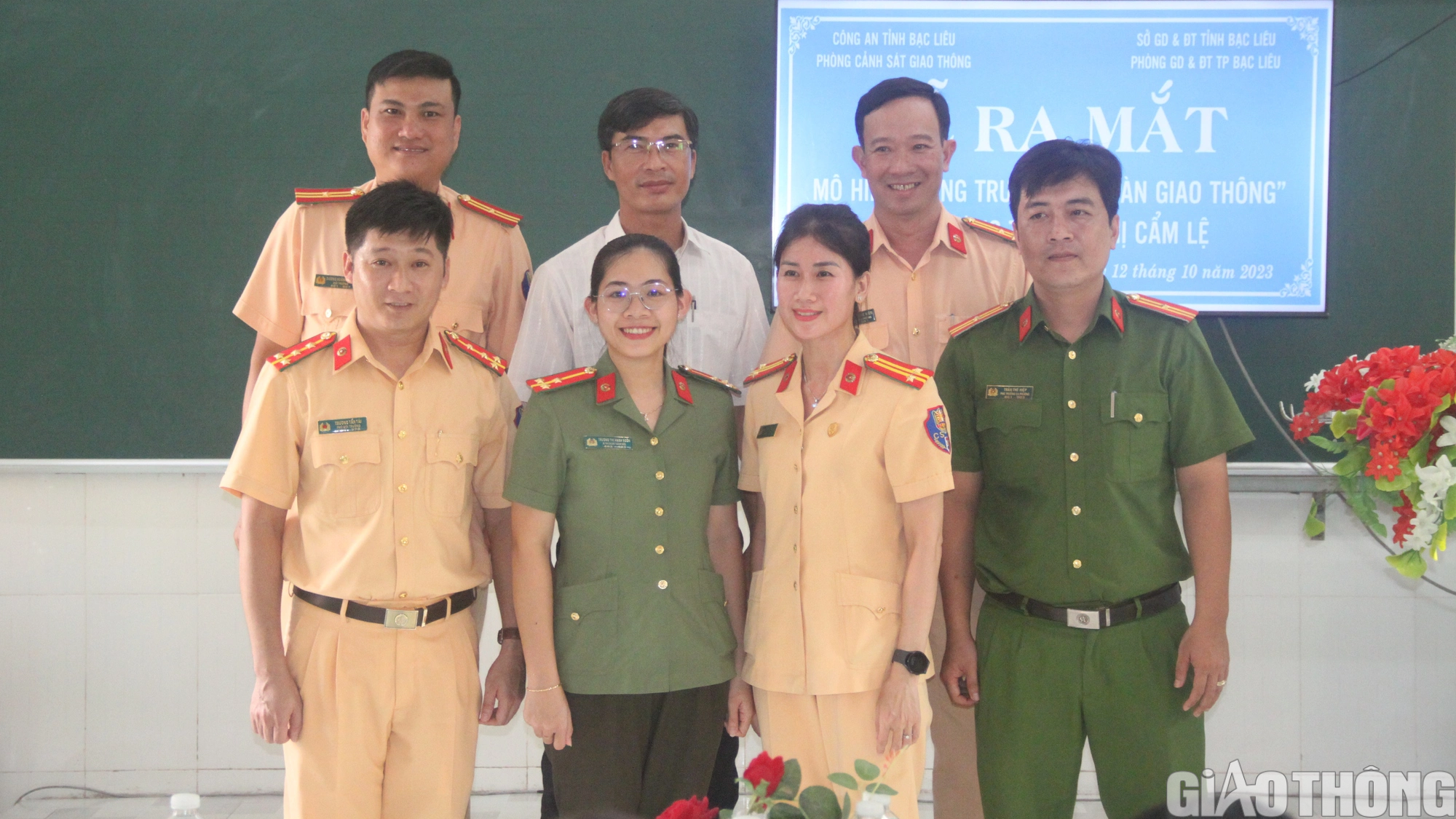 Bạc Li&ecirc;u: Ra mắt m&ocirc; h&igrave;nh cổng trường an to&agrave;n giao th&ocirc;ng - Ảnh 3.