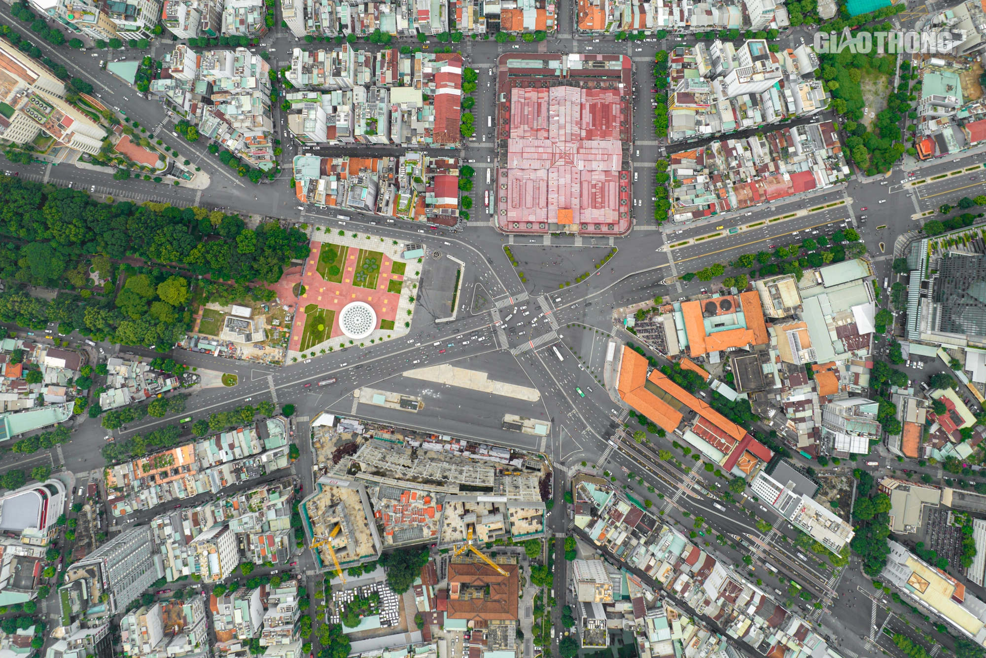 H&igrave;nh ảnh chợ Bến Th&agrave;nh trước khi cải tạo - Ảnh 1.