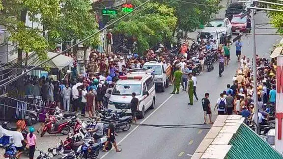 Nghi phạm đ&acirc;m tử vong người phụ nữ tại Bắc Ninh bỏ lại xe &ocirc; t&ocirc; tr&ecirc;n cầu Thanh Tr&igrave; - Ảnh 2.