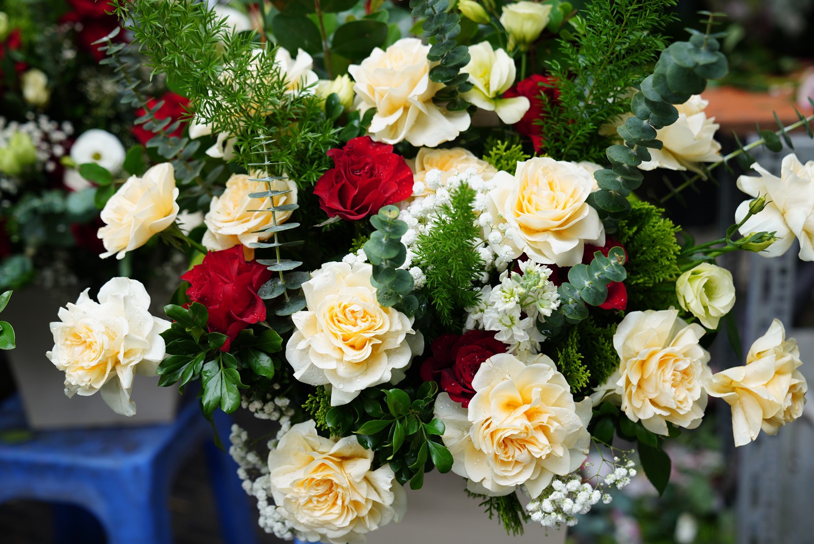 Hoa tươi rớt giá, hoa "không héo" nườm nượp khách chốt đơn - Ảnh 7. Hoa tươi rớt giá, hoa "không héo" nườm nượp khách chốt đơn - Ảnh 7.