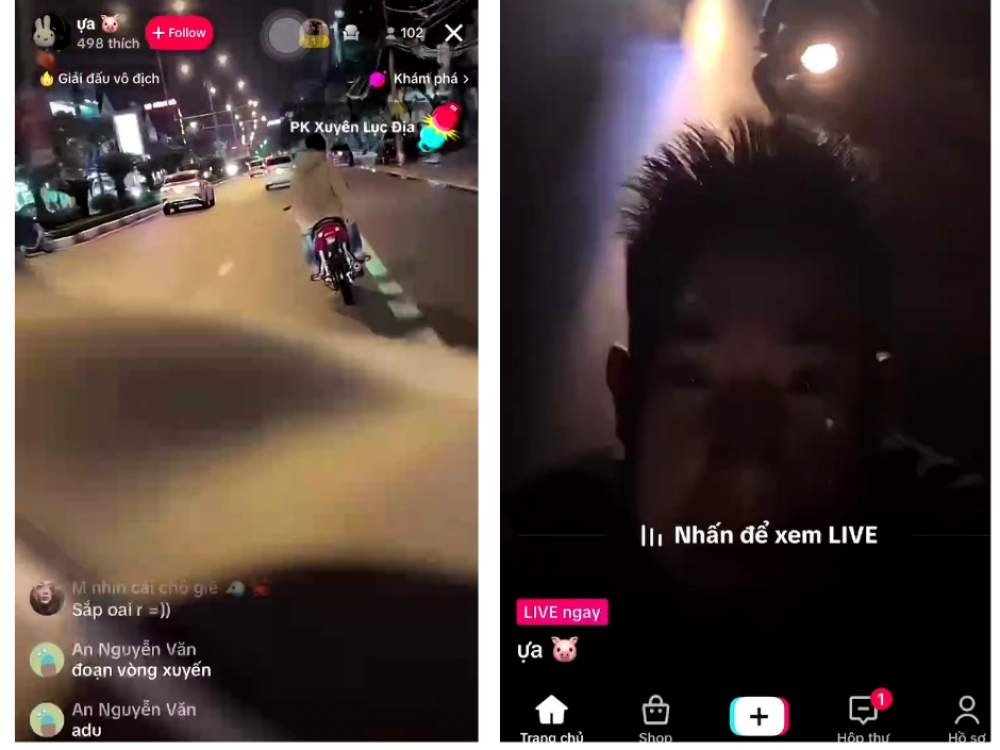 Triệu tập nhóm thanh đi xe mô tô lạng lách, phát trên mạng xã hội - Ảnh 2. Triệu tập nhóm thanh đi xe mô tô lạng lách, phát trên mạng xã hội - Ảnh 2.