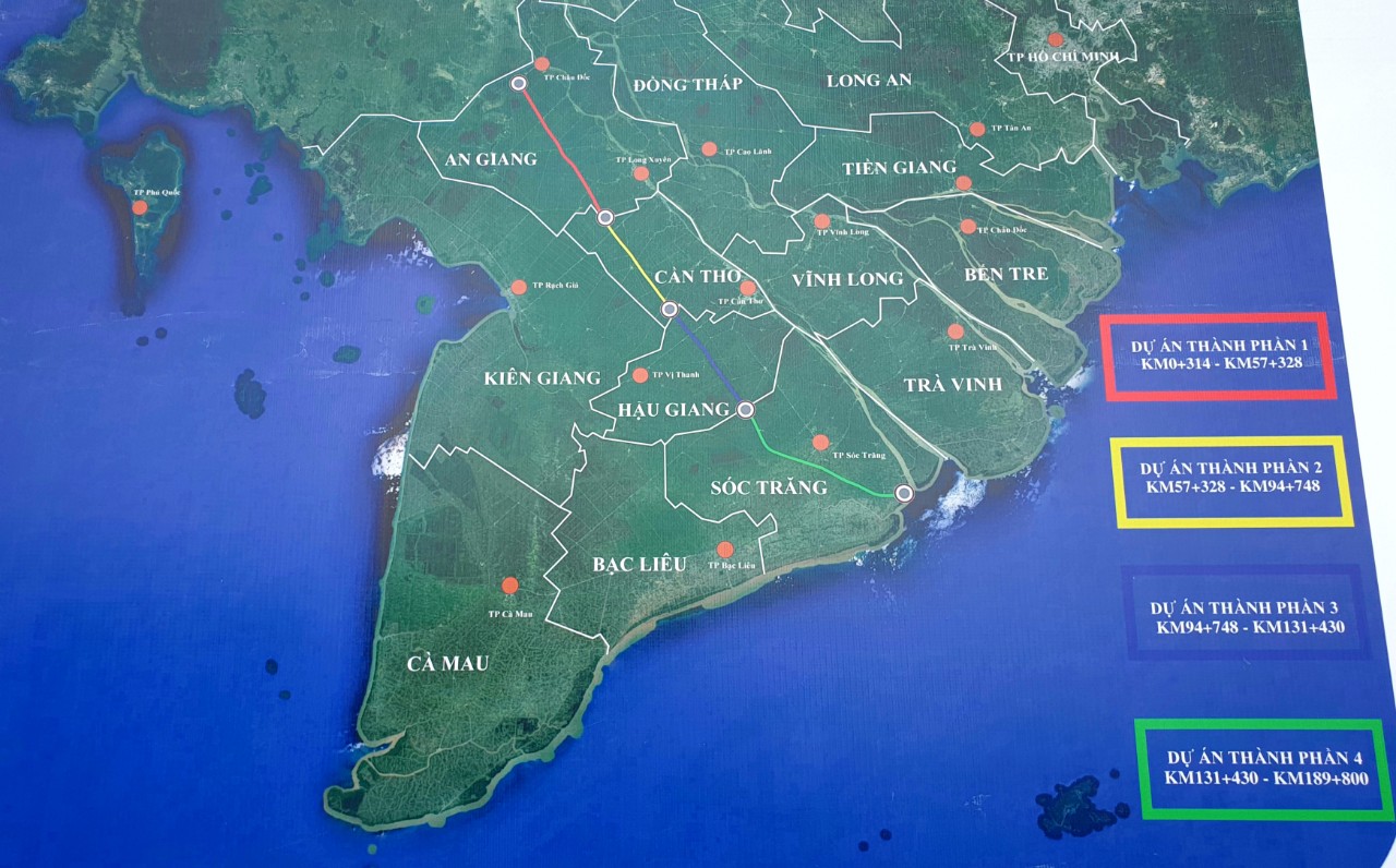 Điều chỉnh bồi thường c&aacute;c hộ cặp QL80 bị ảnh hưởng cao tốc Ch&acirc;u Đốc - Cần thơ - S&oacute;c Trăng - Ảnh 2.