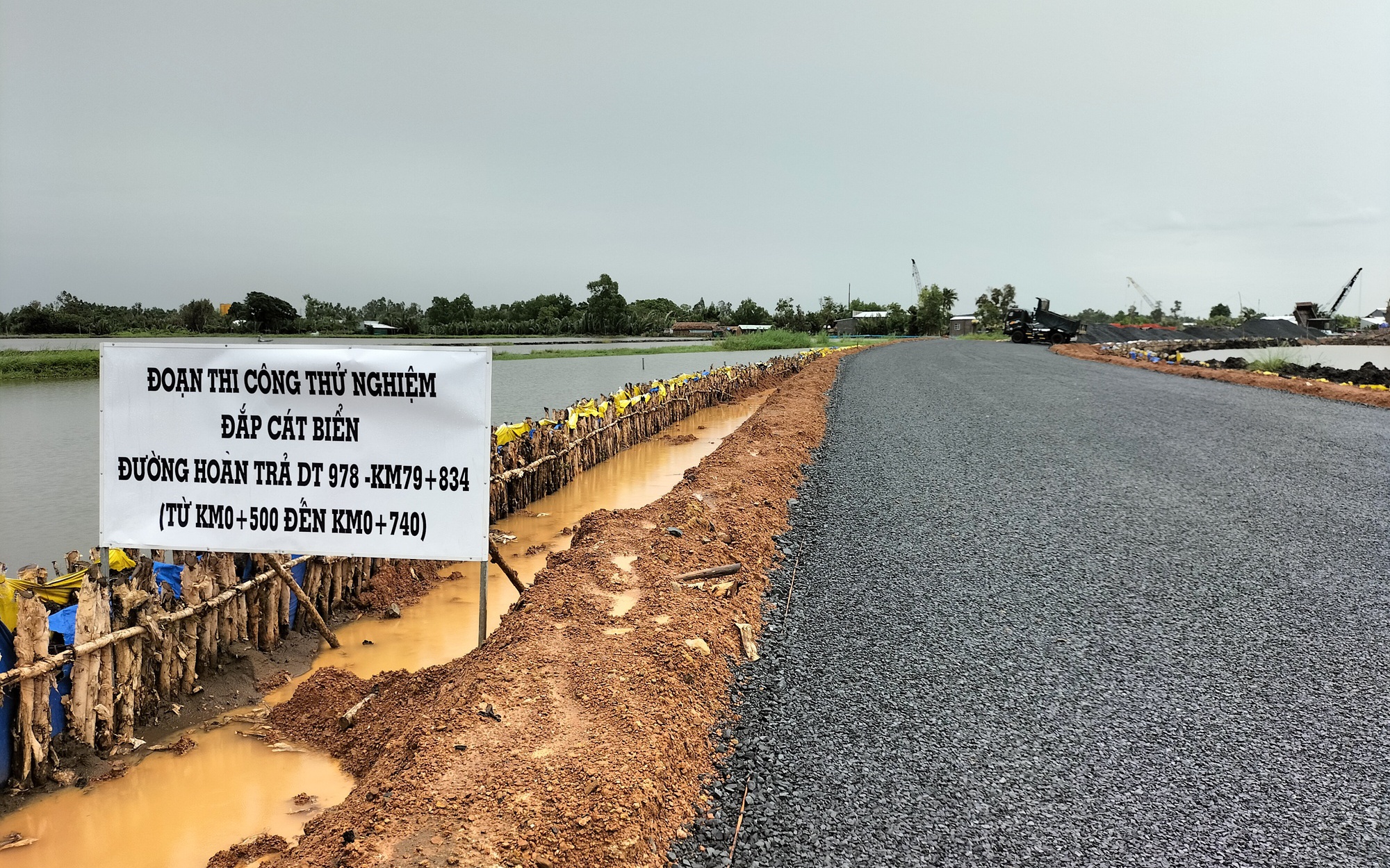 Tín hiệu tích cực sau 5 kỳ đánh giá thí điểm cát biển làm vật liệu thi công cao tốc