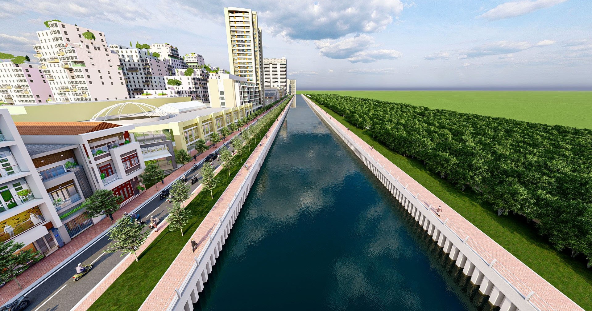 Phối cảnh tuyến rạch &ocirc; nhiễm nhất TP.HCM sau cải tạo  - Ảnh 4.