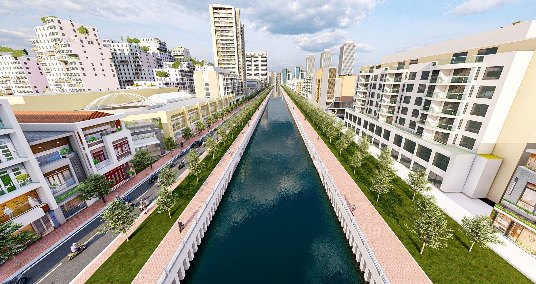 Phối cảnh tuyến rạch &ocirc; nhiễm nhất TP.HCM sau cải tạo  - Ảnh 3.