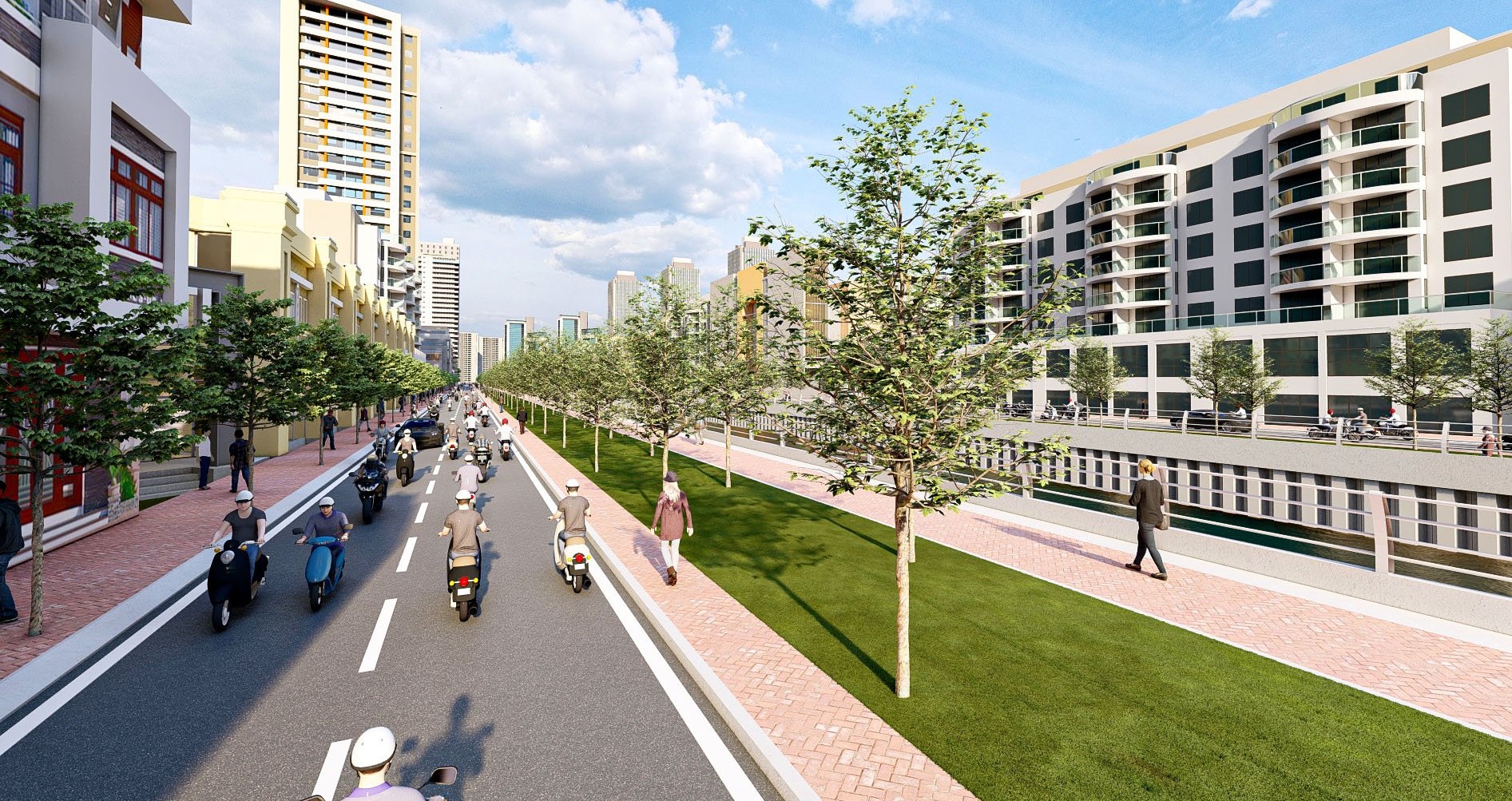 Phối cảnh tuyến rạch &ocirc; nhiễm nhất TP.HCM sau cải tạo  - Ảnh 2.