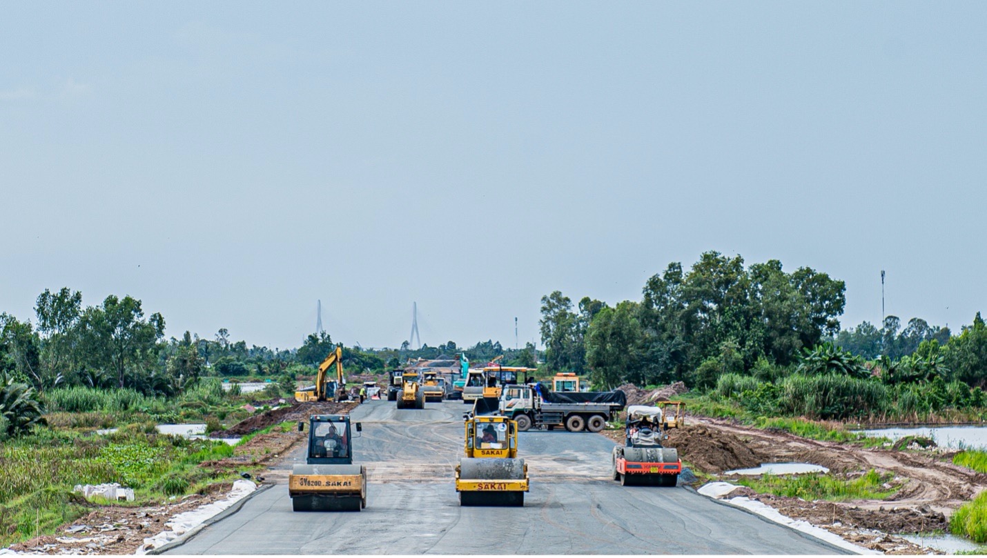 Nh&agrave; thầu lớn chạy đua đưa cao tốc Mỹ Thuận - Cần Thơ về đ&iacute;ch - Ảnh 1.