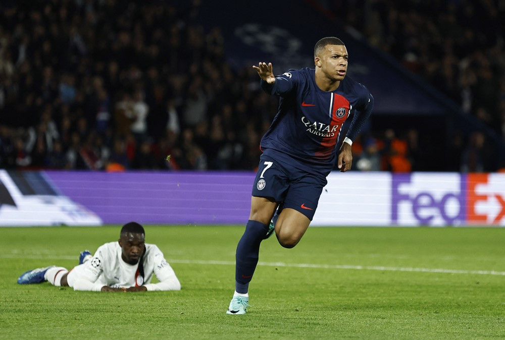 C&uacute;p C1 ch&acirc;u &Acirc;u: Mbappe v&agrave; Haaland đua nhau tỏa s&aacute;ng  - Ảnh 1.