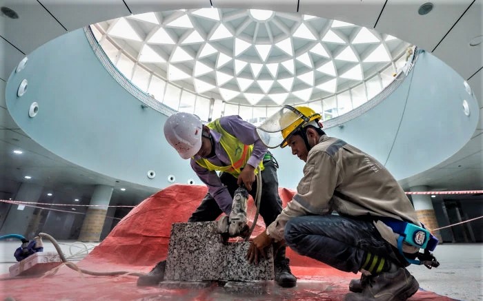 159 phương tiện, 2.400 người diễn tập chữa ch&aacute;y, cứu nạn ở ga ngầm metro số 1