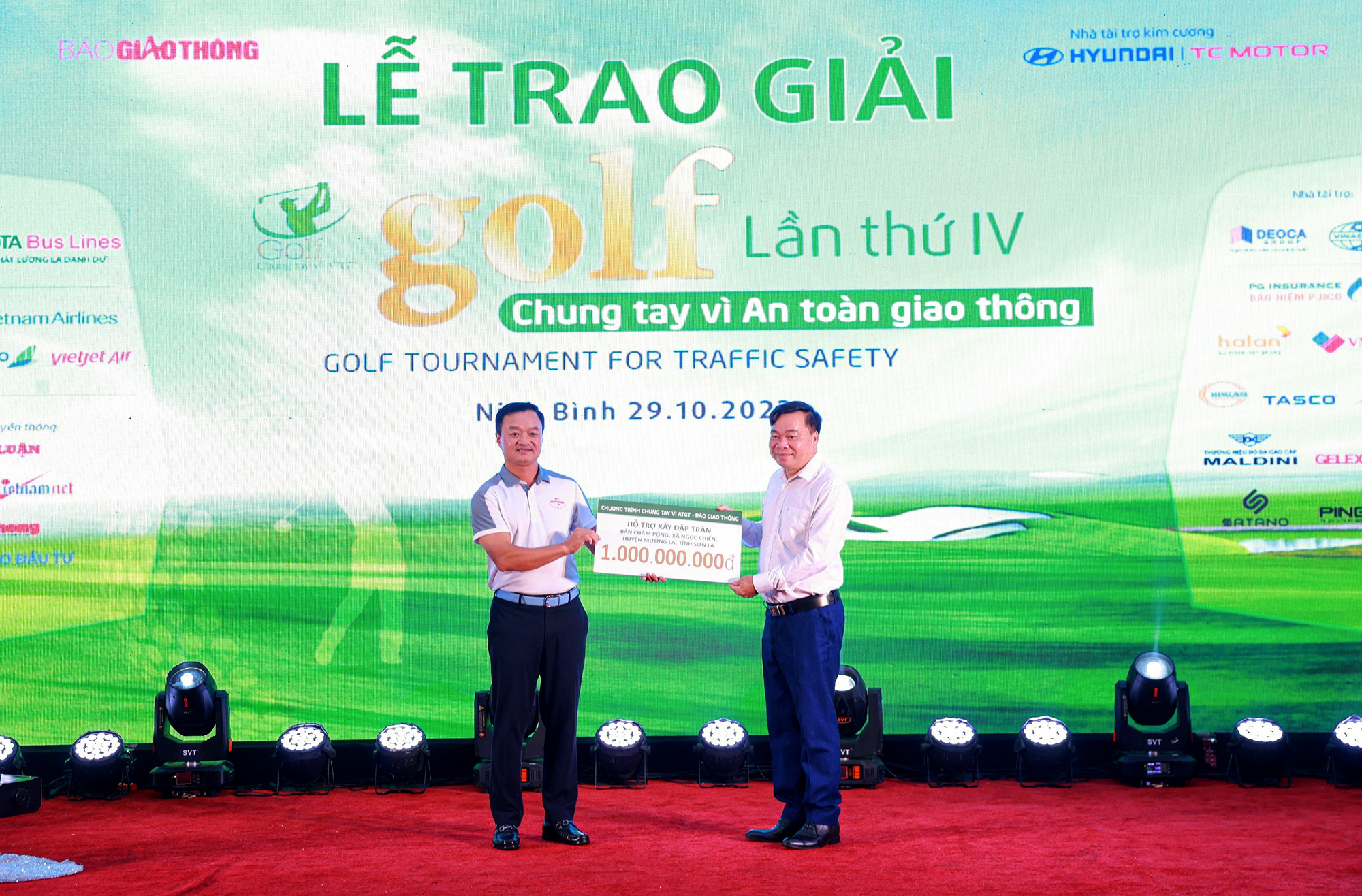 Giải Golf Chung tay v&igrave; ATGT lần thứ 4 năm 2023: Những điều c&ograve;n m&atilde;i- Ảnh 1.