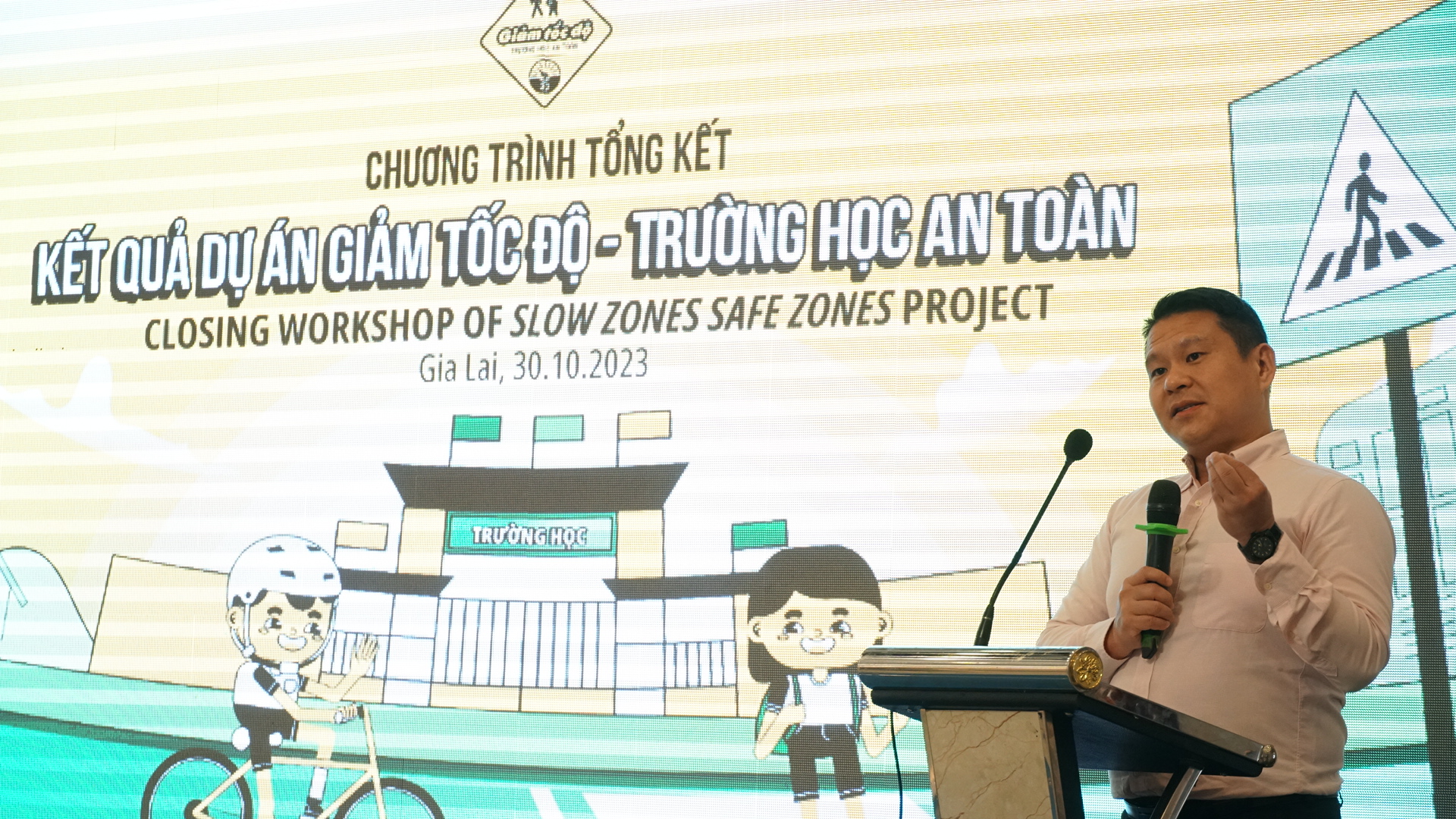 Kỷ niệm 5 năm dự &aacute;n &ldquo;Giảm tốc độ - Trường học an to&agrave;n&rdquo; - Ảnh 2.