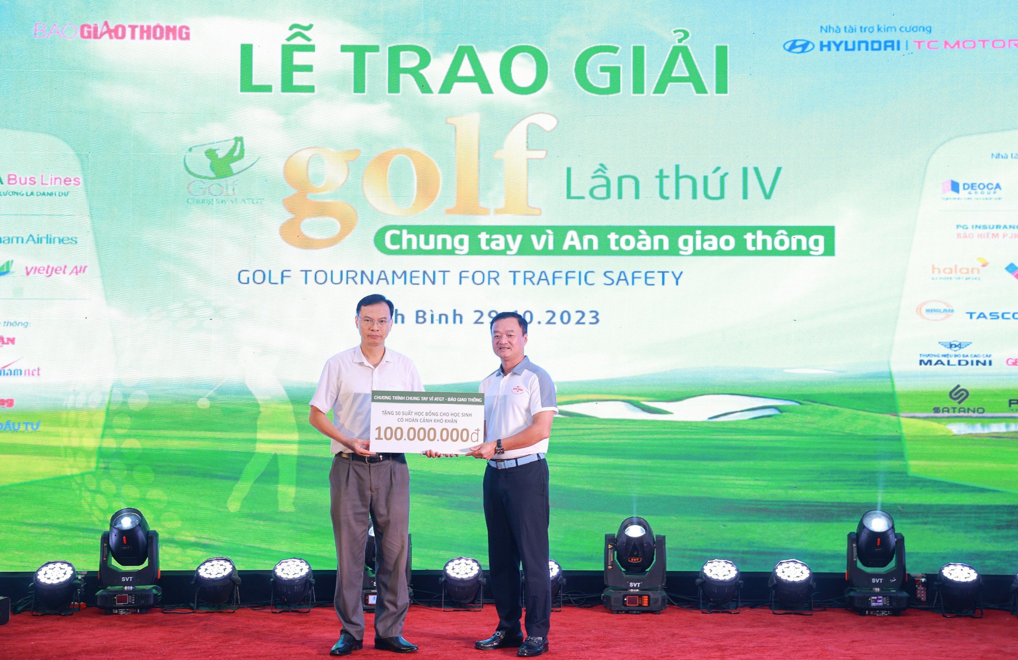 Giải Golf Chung tay v&igrave; ATGT lần thứ 4 năm 2023: Những điều c&ograve;n m&atilde;i- Ảnh 2.