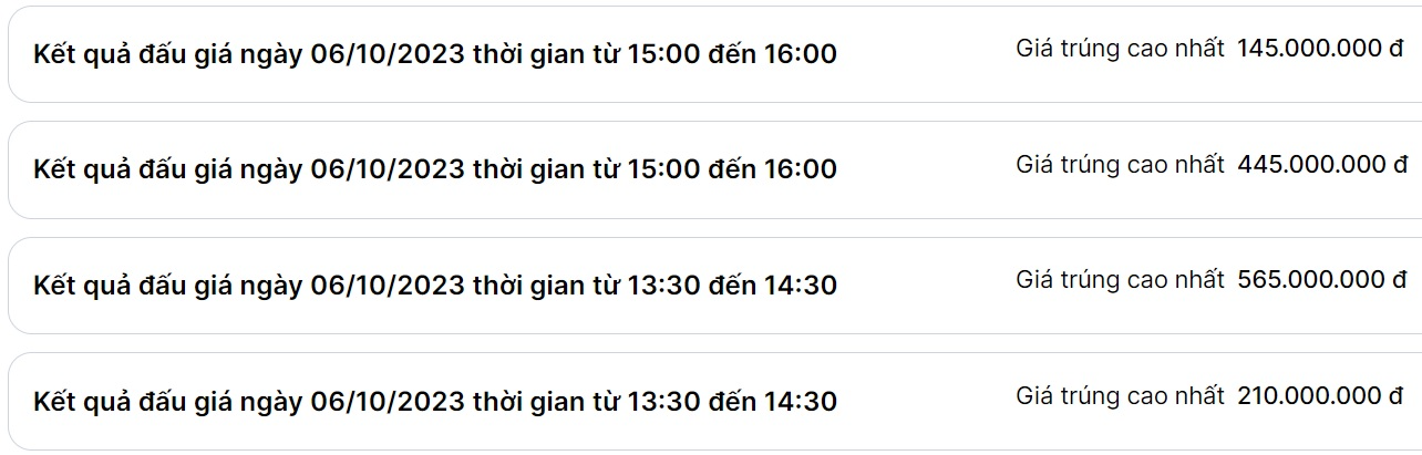 Đấu gi&aacute; biển số chiều 6/10: Hai biển tứ qu&yacute; 8888 chốt gi&aacute; tr&ecirc;n 500 triệu - Ảnh 1.
