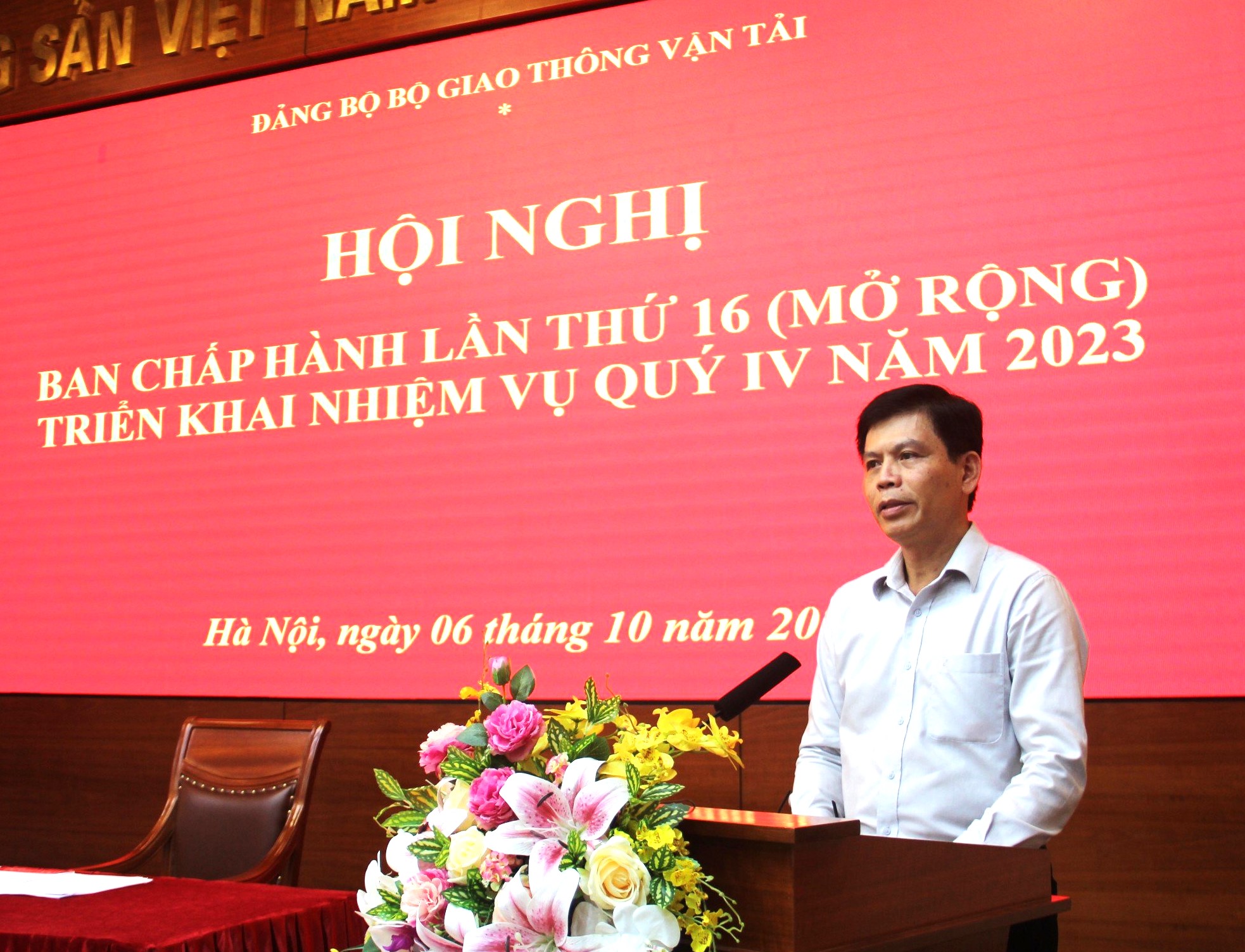 Đảng bộ Bộ GTVT phấn đấu ho&agrave;n th&agrave;nh to&agrave;n diện nhiệm vụ 2023 - Ảnh 2.