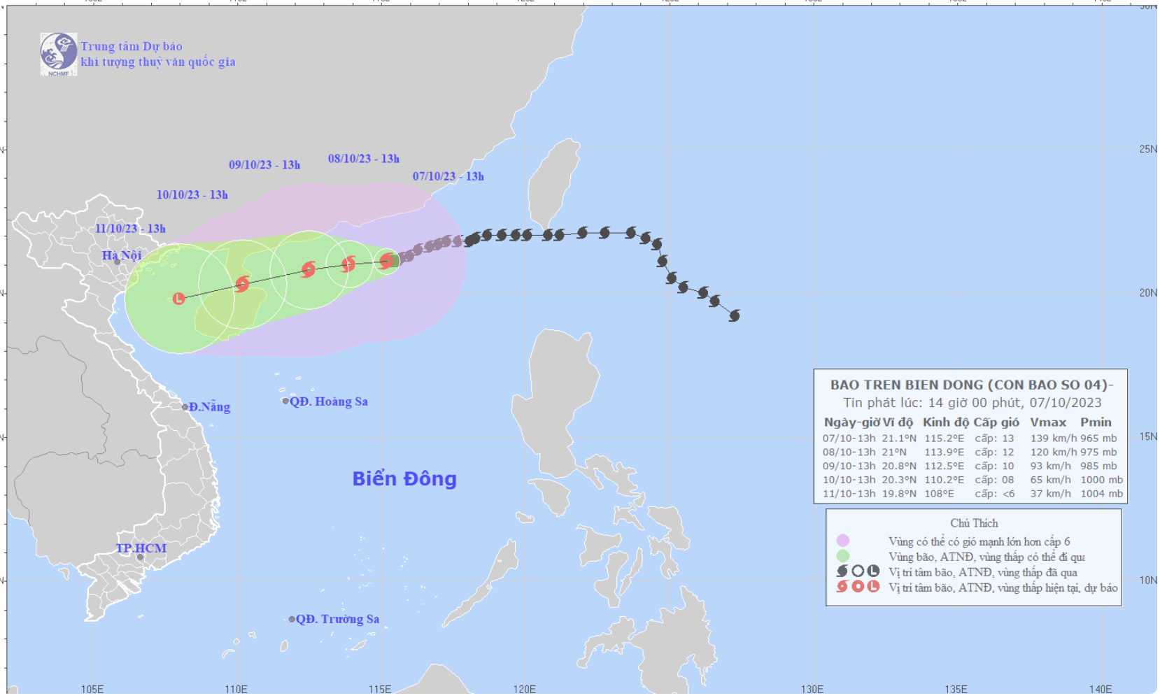 T&aacute;c động b&atilde;o số 4, biển động mạnh - Ảnh 1.