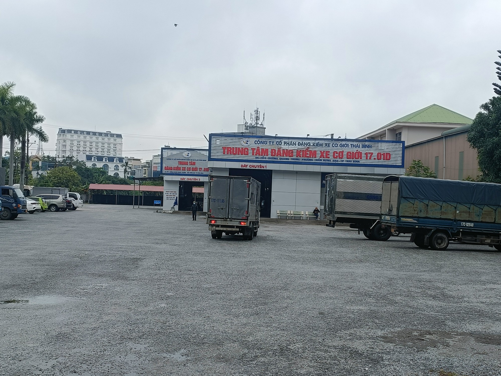 Trung t&acirc;m Đăng kiểm xe cơ giới 1701D Th&aacute;i B&igrave;nh dừng hoạt động 3 th&aacute;ng- Ảnh 1.