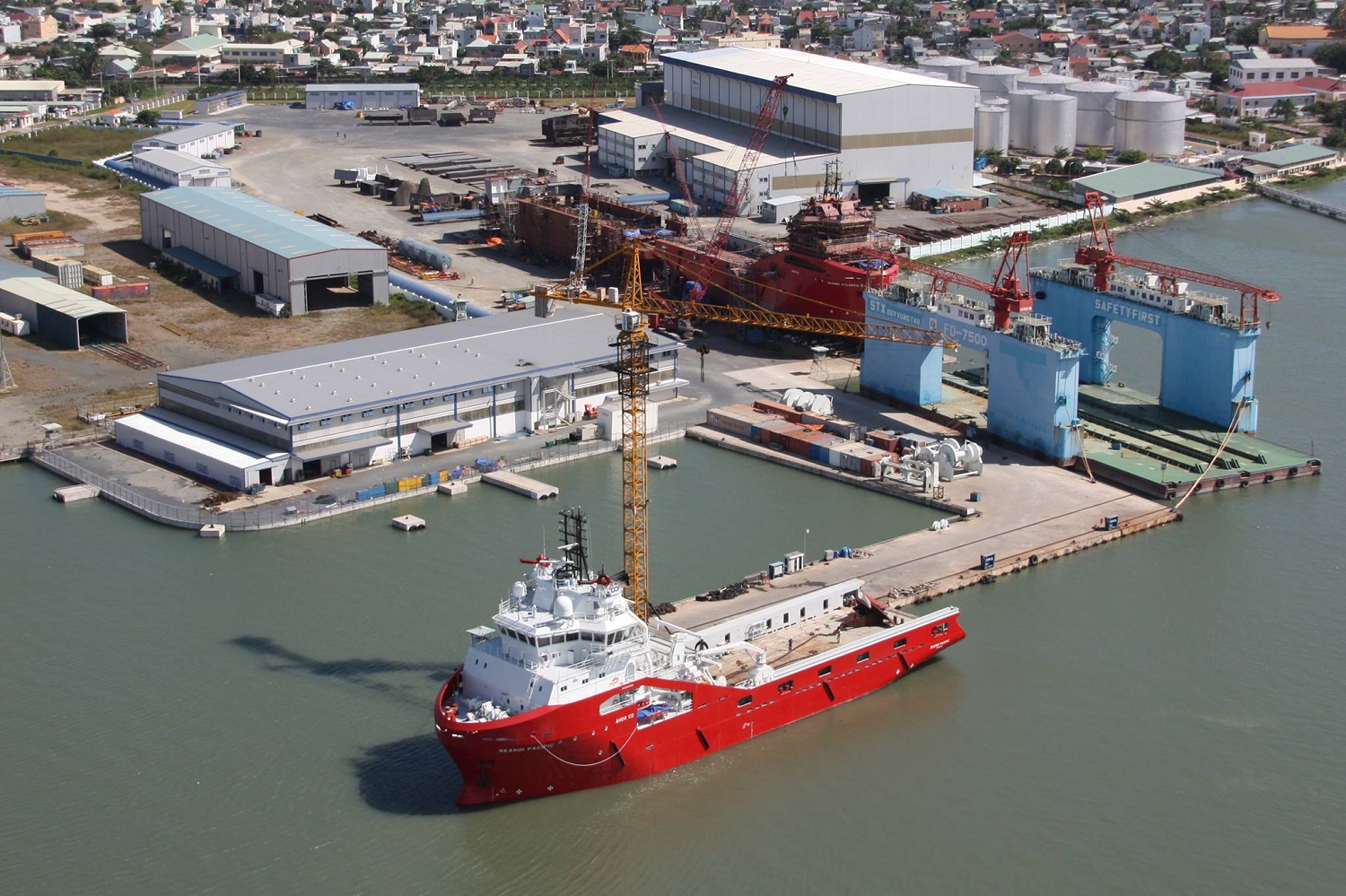 Bổ sung quy hoạch cầu cảng liền bờ 5.000 DWT v&agrave;o bến cảng Vard Vũng T&agrave;u - Ảnh 1.