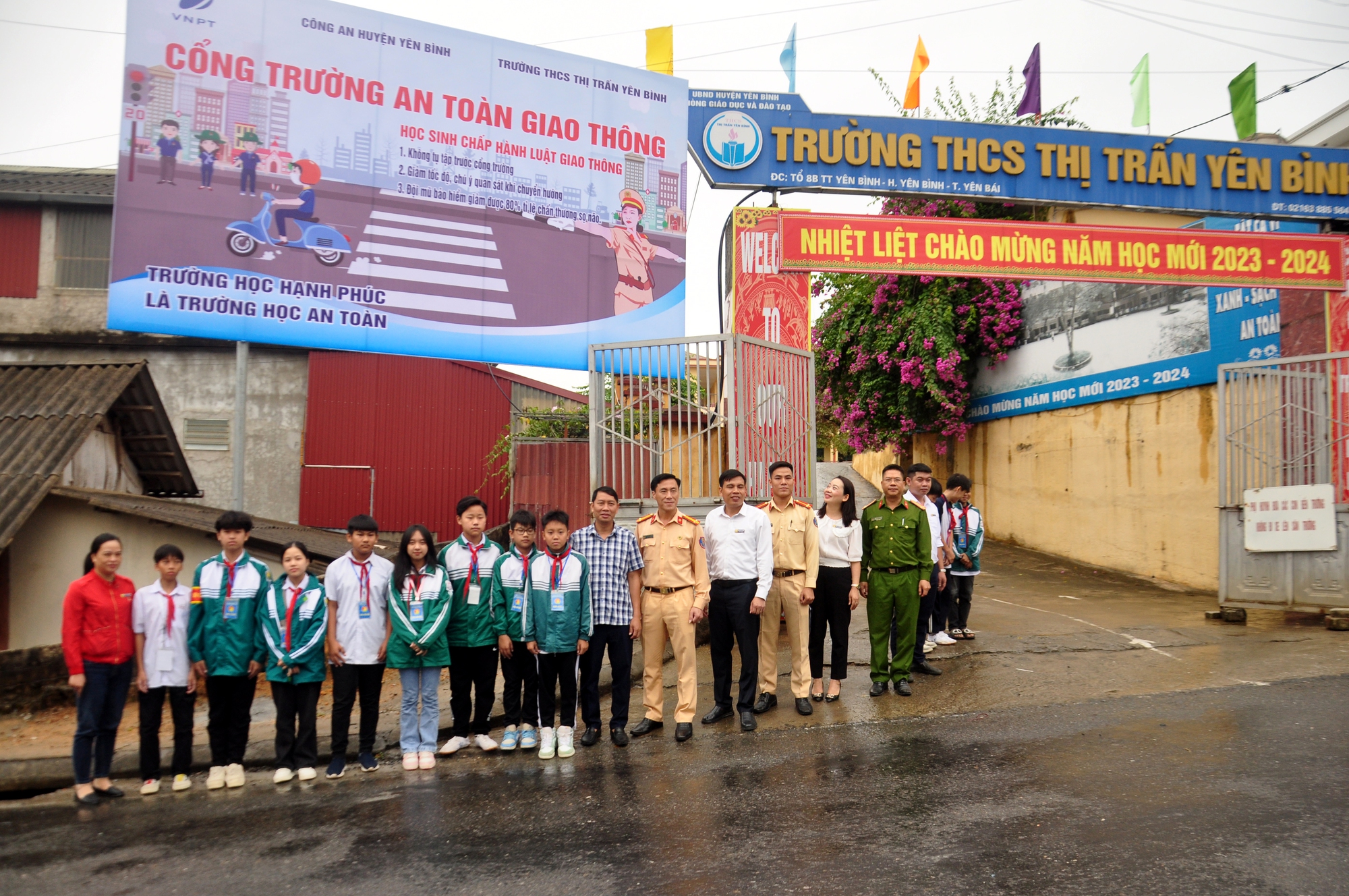 Cổng trường an to&agrave;n giao th&ocirc;ng m&ocirc; h&igrave;nh nhỏ, &yacute; nghĩa lớn ở Y&ecirc;n B&aacute;i   - Ảnh 5.