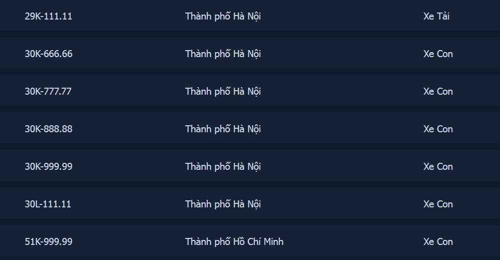 Loạt biển số ngũ qu&yacute; 88888, 99999 sắp l&ecirc;n s&agrave;n đấu gi&aacute; - Ảnh 2.