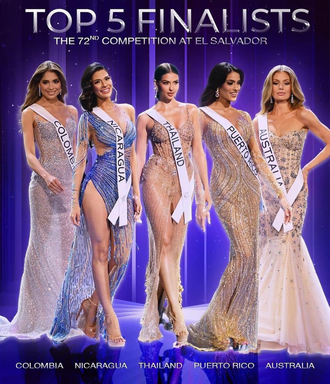 Ch&iacute;nh thức lộ diện top 5 của Miss Universe 2023 - Ảnh 1.