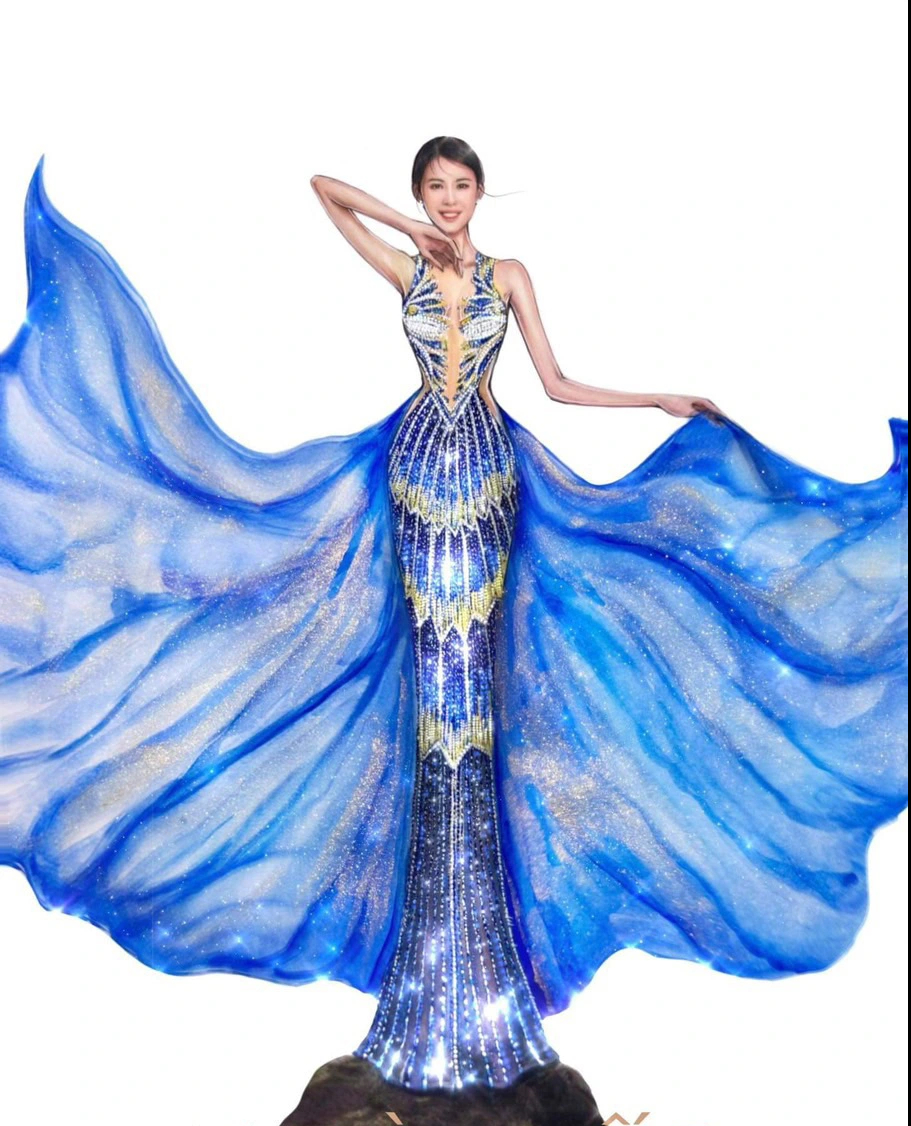 Bộ thứ 2 lấy &yacute; tưởng từ bầu trời đ&ecirc;m ở sa mạc Ai Cập tạo n&ecirc;n một sự kết hợp độc đ&aacute;o.