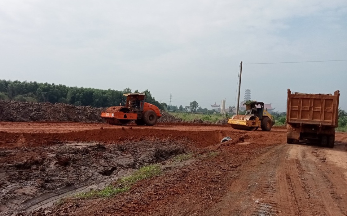 Đường c&ocirc;ng vụ kết nối QL51 v&agrave; s&acirc;n bay Long Th&agrave;nh gần về đ&iacute;ch - Ảnh 1.