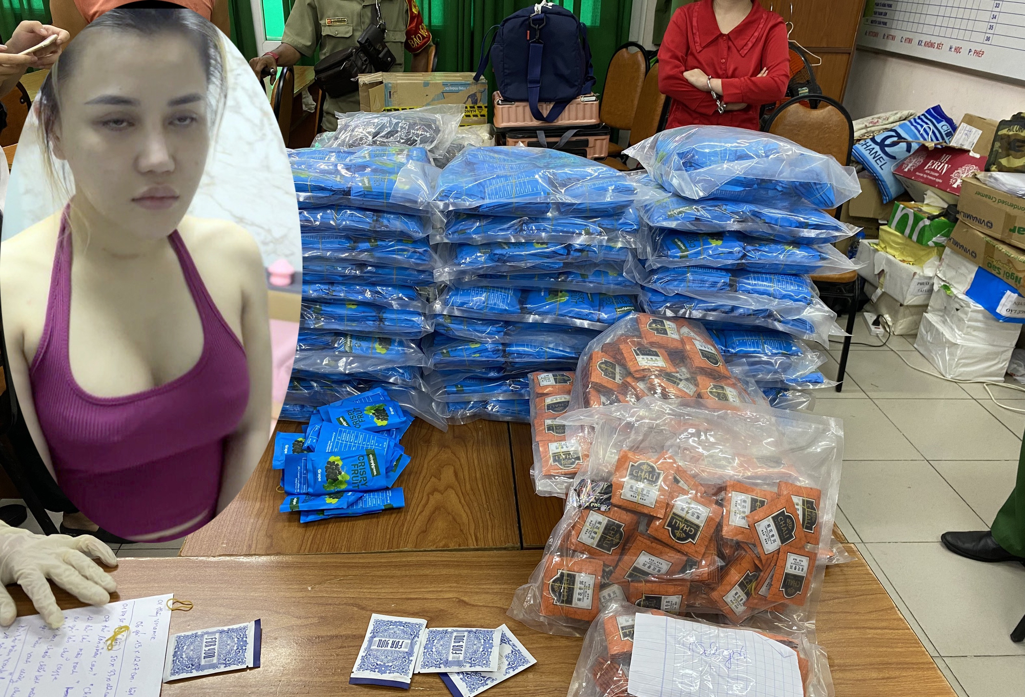 Nữ DJ cầm đầu nh&oacute;m sản xuất hơn 750kg ma t&uacute;y - Ảnh 2.