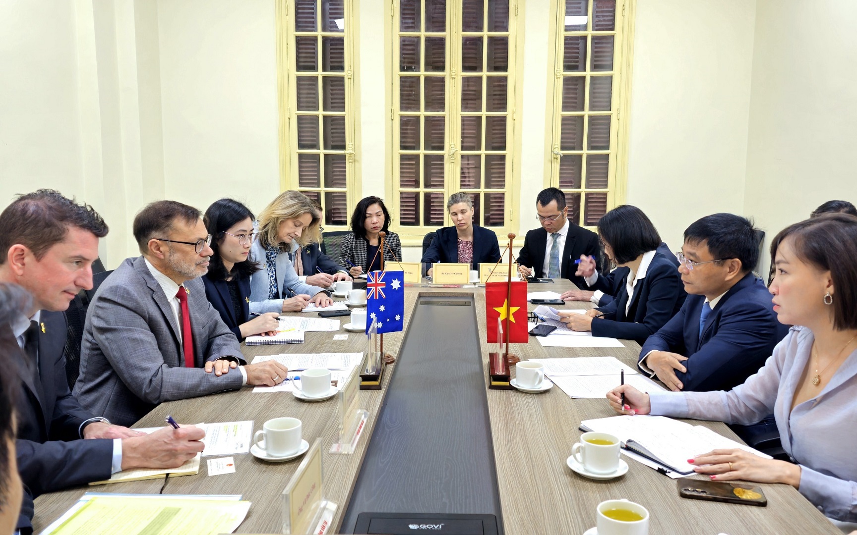 Australia muốn hỗ trợ Việt Nam số h&oacute;a dịch vụ cảng biển