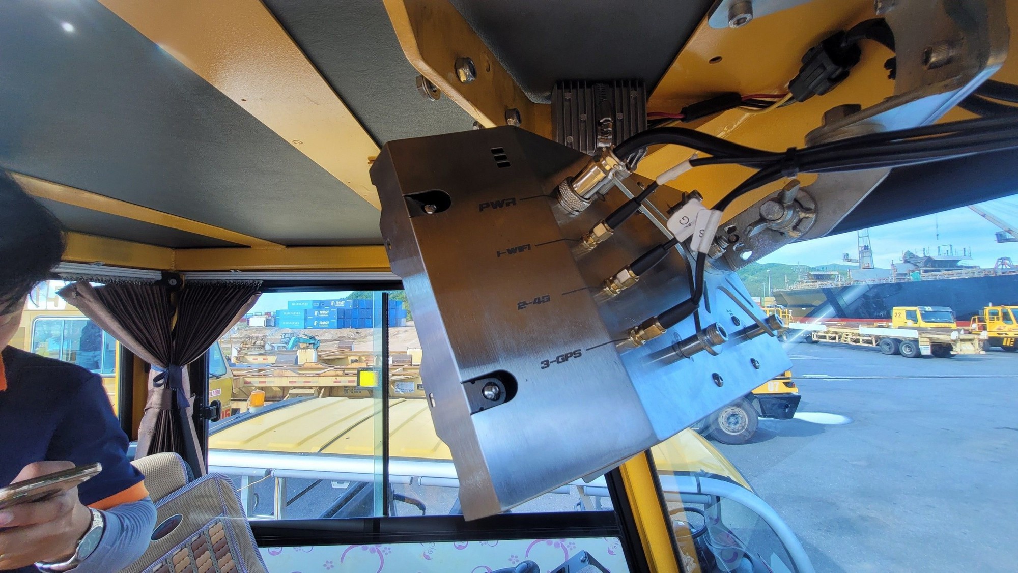 Cảng Đ&agrave; Nẵng ứng dụng th&agrave;nh c&ocirc;ng thiết bị truyền nhận t&iacute;n hiệu c&ocirc;ng nghiệp cho xe đầu k&eacute;o - Ảnh 2.