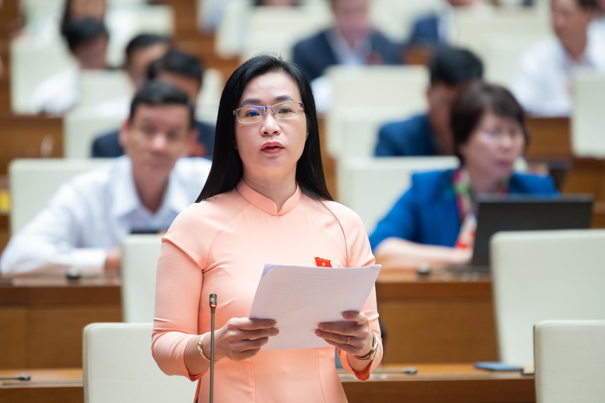 Quốc hội đang thảo luận dự &aacute;n Luật Đường bộ - Ảnh 4.