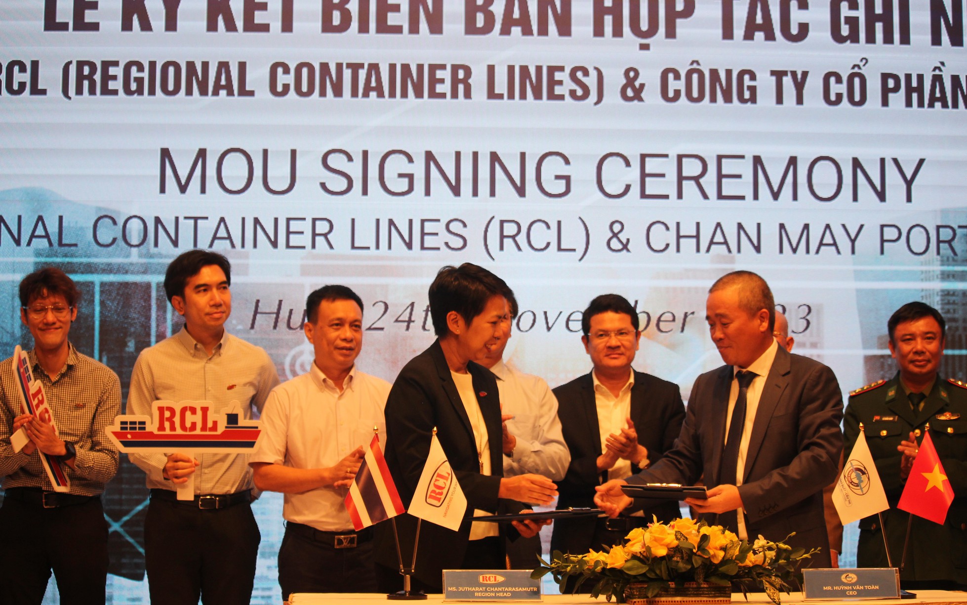 H&atilde;ng t&agrave;u Th&aacute;i Lan mở tuyến vận chuyển container quốc tế qua cảng Ch&acirc;n M&acirc;y