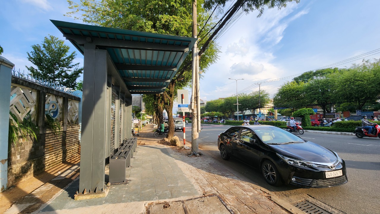 501 nhà chờ, trạm dừng xe buýt hiện đại ở Cần Thơ đã hoàn thành - Ảnh 1. 501 nhà chờ, trạm dừng xe buýt hiện đại ở Cần Thơ đã hoàn thành - Ảnh 1.