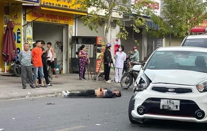 Hải Ph&ograve;ng: Đấu đầu với xe &ocirc; t&ocirc;, nam thanh ni&ecirc;n tử vong tại chỗ - Ảnh 1.