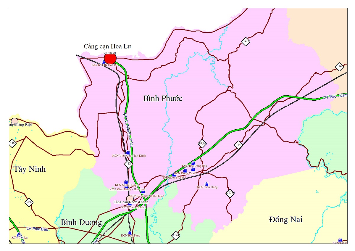 Ưu tiên phát triển các cảng cạn có kết nối đa phương thức tại Bình Phước - Ảnh 1. Ưu tiên phát triển các cảng cạn có kết nối đa phương thức tại Bình Phước - Ảnh 1.