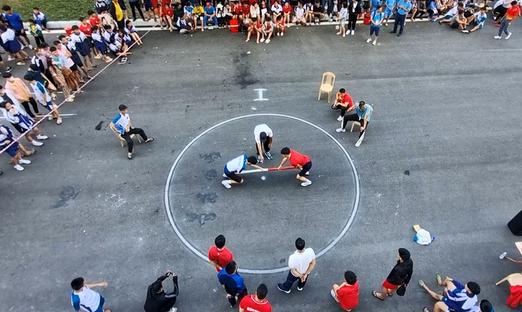 Lào Cai: Hội khỏe Phù Đổng hấp dẫn trên từng sàn đấu - Ảnh 3. Lào Cai: Hội khỏe Phù Đổng hấp dẫn trên từng sàn đấu - Ảnh 3.