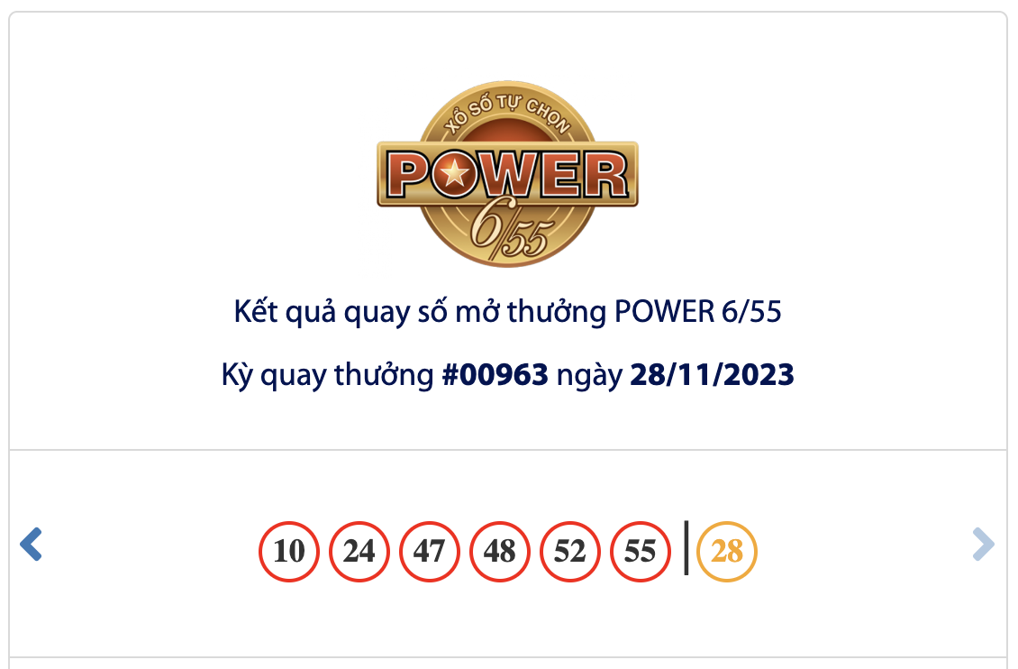Xổ số Vietlott 28/11: Ai l&agrave; chủ nh&acirc;n giải Jackpot 44 tỷ đồng? - Ảnh 1.