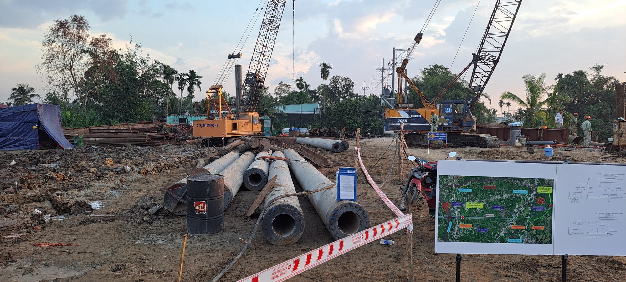 C&ocirc;ng trường V&agrave;nh đai 3 thiếu nguồn c&aacute;t thi c&ocirc;ng - Ảnh 2.