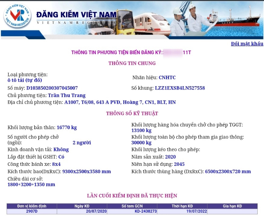 Xe &ldquo;hổ vồ&rdquo; hết đăng kiểm, dấu hiệu cơi nới th&agrave;nh th&ugrave;ng tung ho&agrave;nh tr&ecirc;n Quốc lộ ở Nam Định - Ảnh 3.