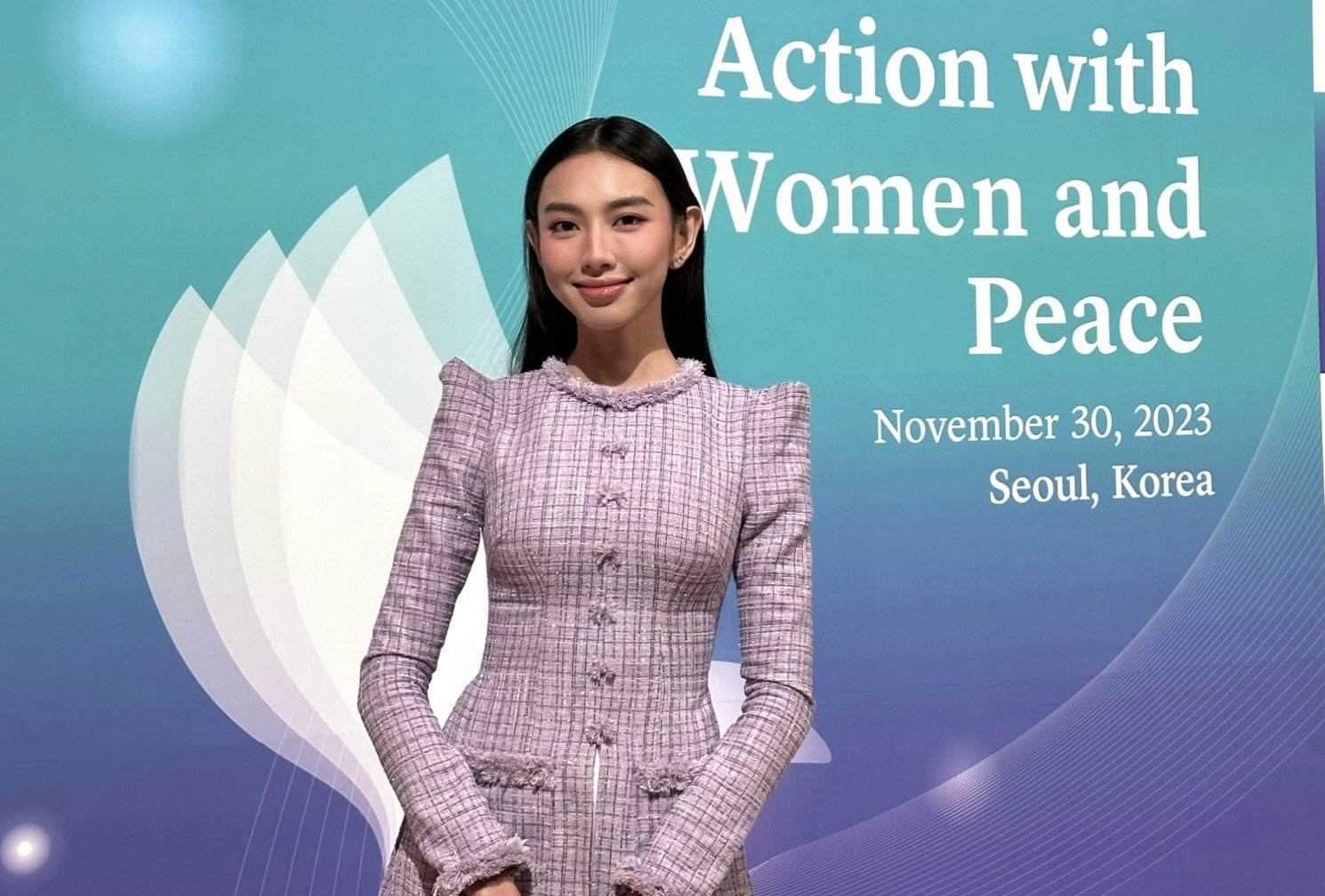 Hoa hậu Bảo Ngọc tham dự COY18, Thuỳ Ti&ecirc;n dự Hội nghị Quốc tế lần thứ 5 tại H&agrave;n Quốc - Ảnh 6.