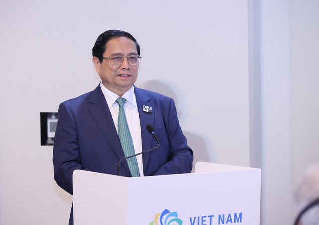 Thủ tướng Phạm Minh Ch&iacute;nh bắt đầu c&aacute;c hoạt động tại Hội nghị Thượng đỉnh COP28 - Ảnh 2.