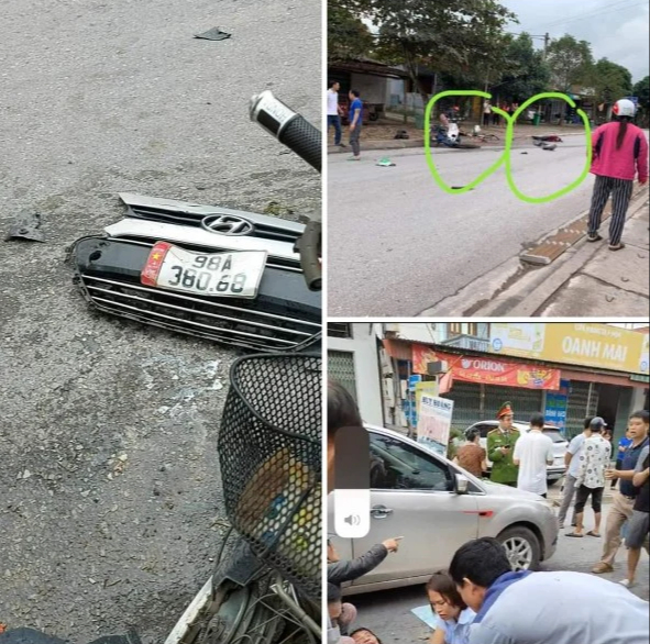 Truy t&igrave;m t&agrave;i xế &ocirc; t&ocirc; bỏ chạy sau khi đ&acirc;m nhiều học sinh nằm la liệt tr&ecirc;n đường - Ảnh 1.