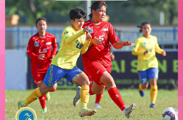 Giải bóng đá nữ 2023: 3 đội đứng đầu cùng thắng - Ảnh 1. Giải bóng đá nữ 2023: 3 đội đứng đầu cùng thắng - Ảnh 1.