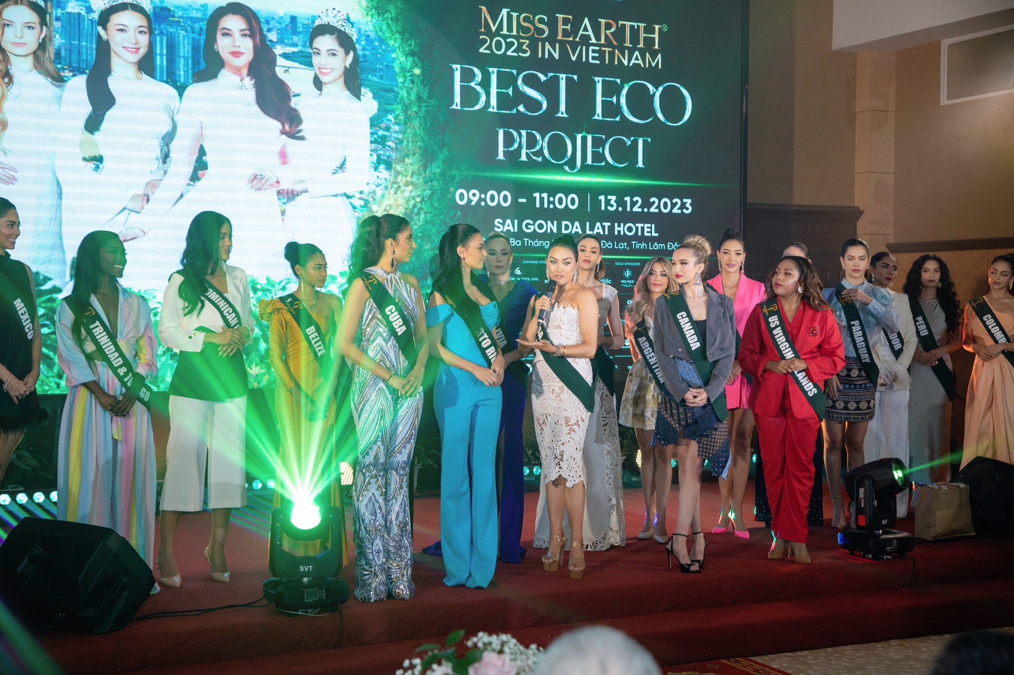90 người đẹp Miss Earth 2023: Hết đua sắc giờ đến tranh t&agrave;i  - Ảnh 1.
