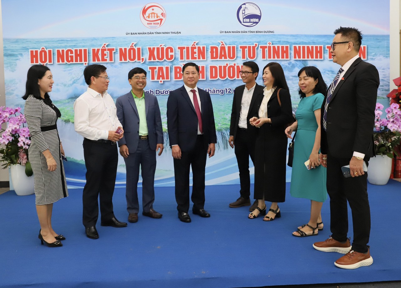 Hai tỉnh B&igrave;nh Dương, Ninh Thuận tổ chức hội nghị kết nối, x&uacute;c tiến đầu tư - Ảnh 2.