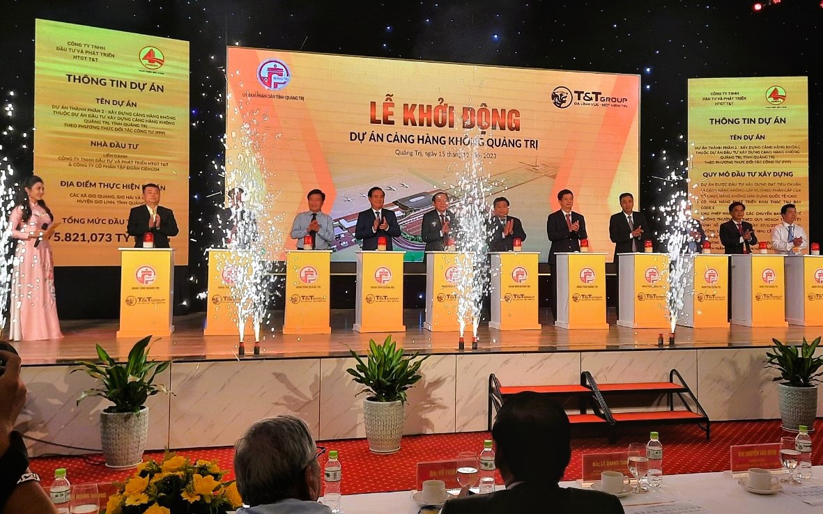 Ch&iacute;nh thức khởi động dự &aacute;n PPP Cảng h&agrave;ng kh&ocirc;ng Quảng Trị