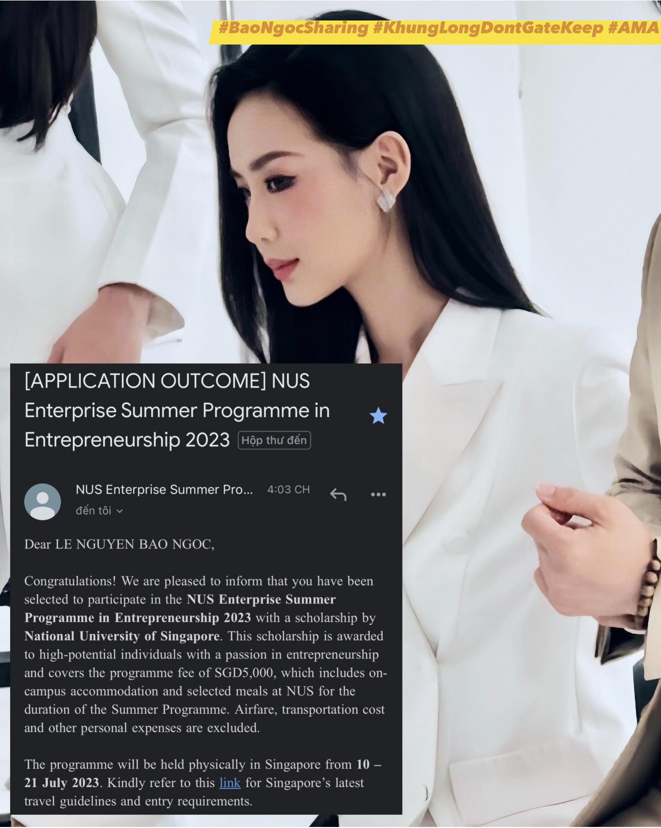 HỌC BỔNG NATIONAL UNIVERSITY OF SINGAPORE (NUS) ENTERPRISE SUMMER PROGRAMME IN ENTREPRENEURSHIP 2023 (1) HỌC BỔNG NATIONAL UNIVERSITY OF SINGAPORE (NUS) ENTERPRISE SUMMER PROGRAMME IN ENTREPRENEURSHIP 2023 (1)