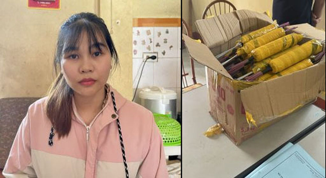 Y&ecirc;n B&aacute;i: Một ng&agrave;y bắt giữ 4 vụ vận chuyển gần 100 kg ph&aacute;o nổ tr&aacute;i ph&eacute;p - Ảnh 4.