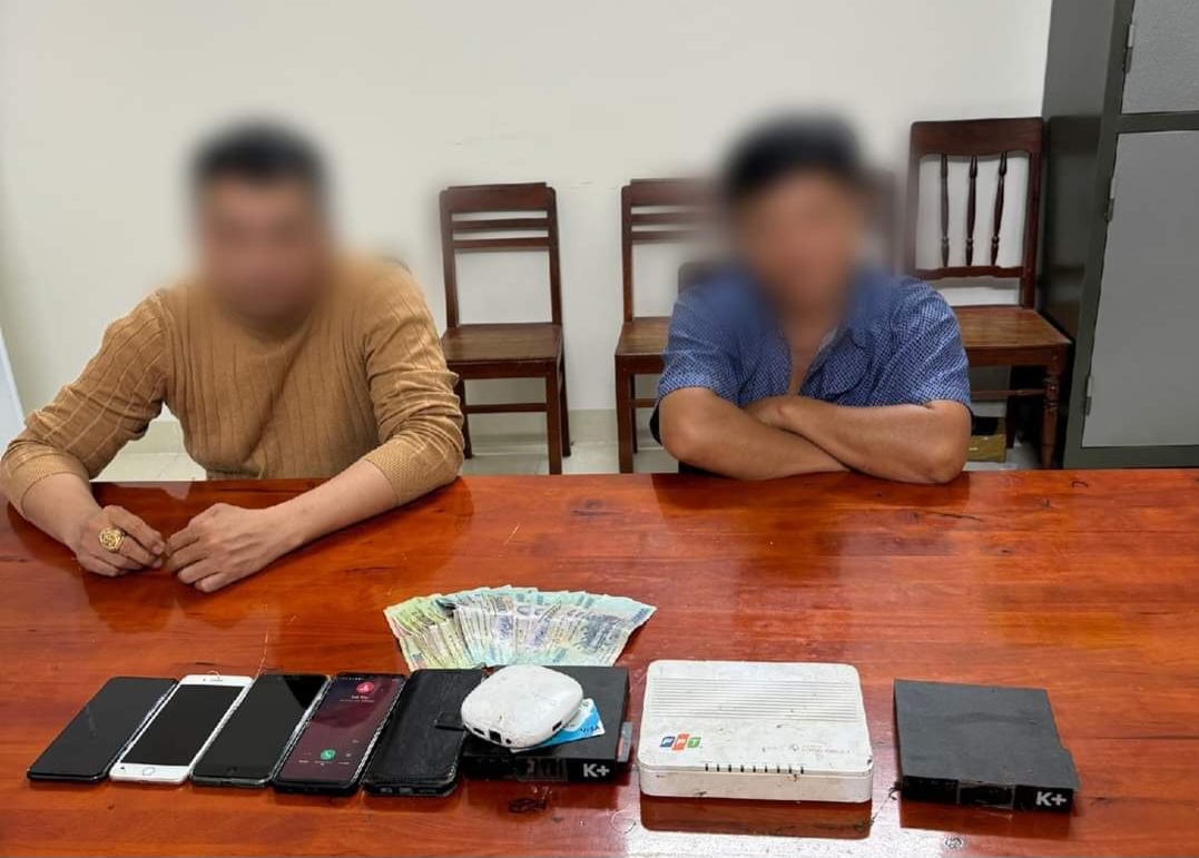 Triệt ph&aacute; tụ điểm c&aacute; độ b&oacute;ng đ&aacute; qua mạng số tiền h&agrave;ng trăm triệu đồng - Ảnh 1.