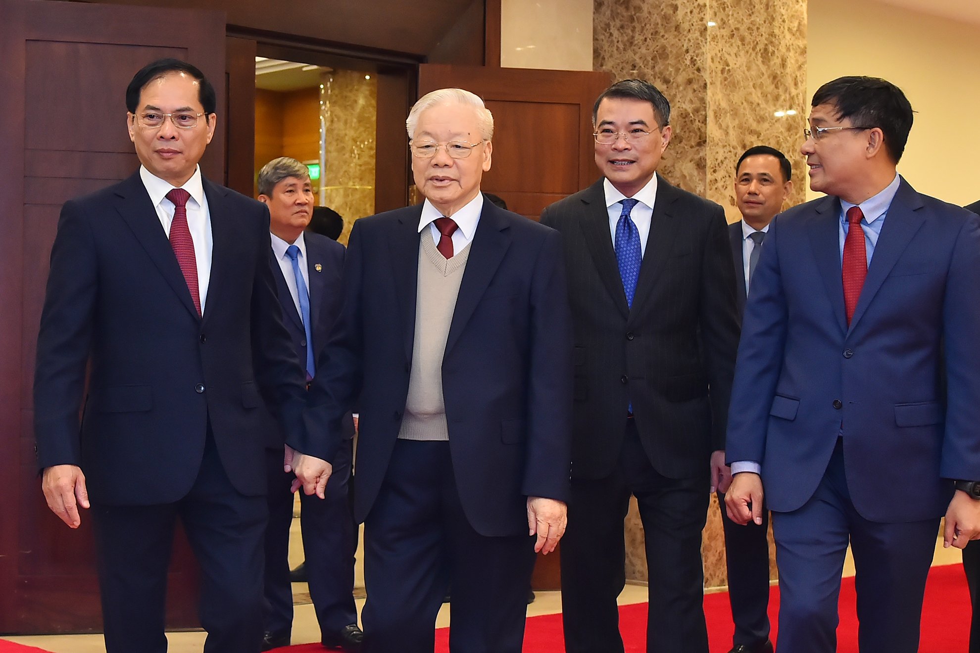 Bộ trưởng Ngoại giao n&oacute;i về di sản đối ngoại của Tổng B&iacute; thư Nguyễn Ph&uacute; Trọng- Ảnh 1.